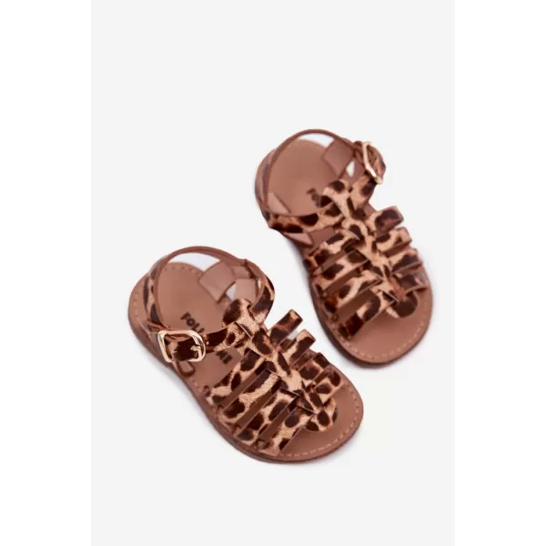  Sandale pentru copii BOTO MARIANA 38044 LEOPARD 