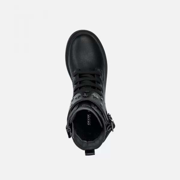  Botine pentru fete GEOX ECLAIR J169QD000BUC9B1G NEGRU 