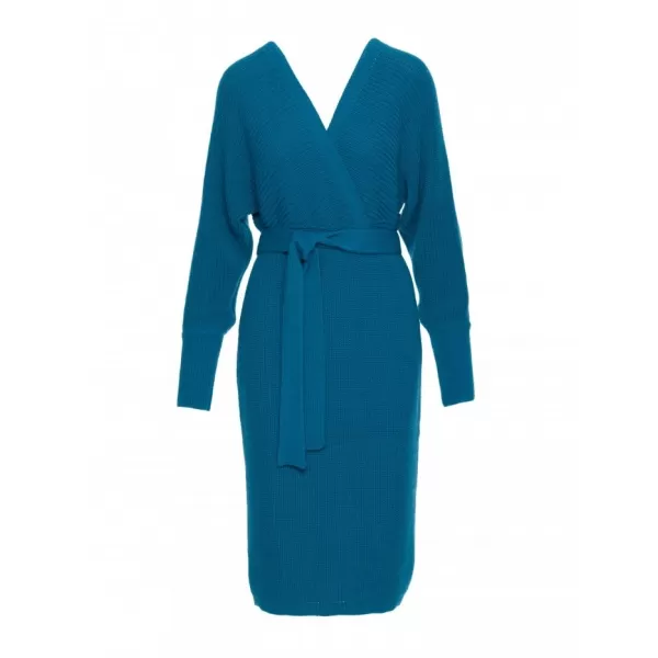  Rochie MOE M810 ALBASTRU OCEANIC 