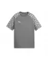 Tricou pentru copii PUMA TEAMLIGA26 JERSEY JR 659723_13 FLAT MEDIUM GRAY/ PLAT MEDIU GRI/PUMA ALB