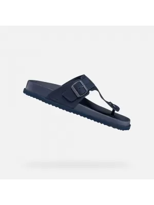 Papuci pentru bărbați GEOX PARNAIBA G014437 ALBASTRU ÎNCHIS
