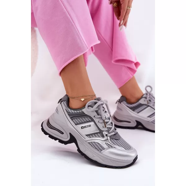  Adidași de damă BIG STAR RR274A193 GRI Pantofi Big Star 