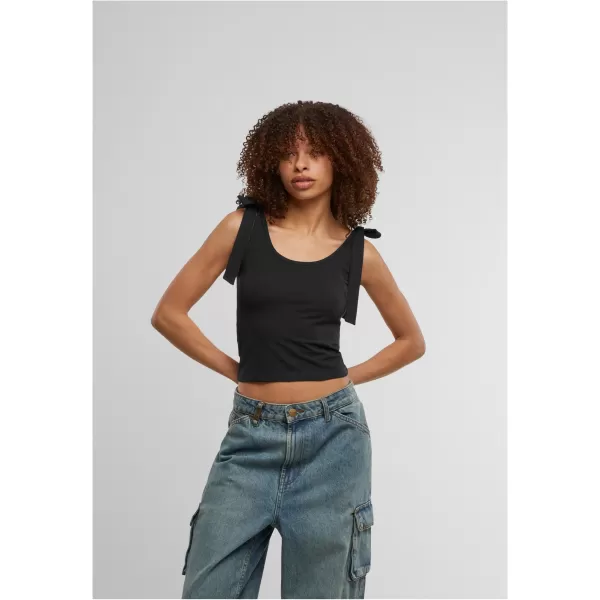  Tricou de damă URBAN CLASSICS TB7520A NEGRU/NEGRU 