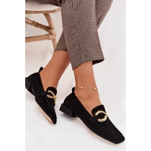  Mocasini de dama D&A CR61-3115 NEGRU 