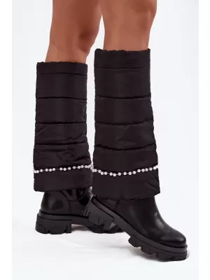 Cizme de dama BOTO IRVETTE 40092 NEGRU