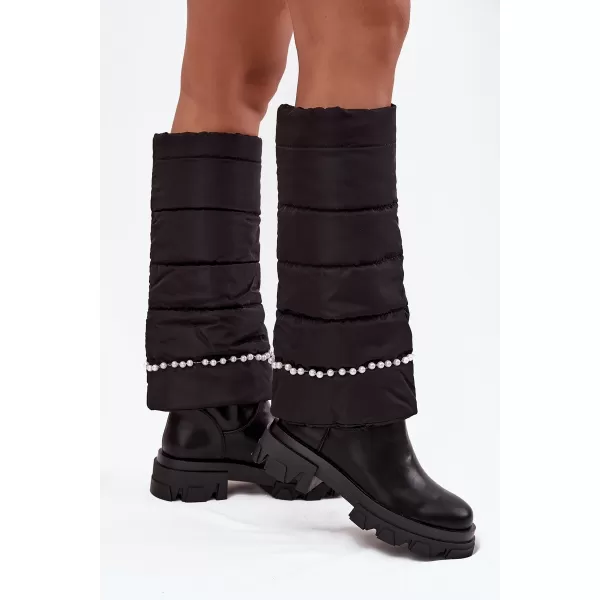  Cizme de dama BOTO IRVETTE 40092 NEGRU 