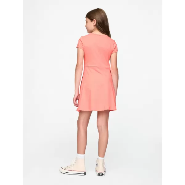  Haine pentru copii GAP LOGO DRESS 745993-01 TRANDAFIR DE CEAI 