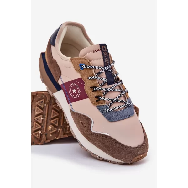  Adidași bărbați BIG STAR RR174475 BEJ Pantofi Big Star 