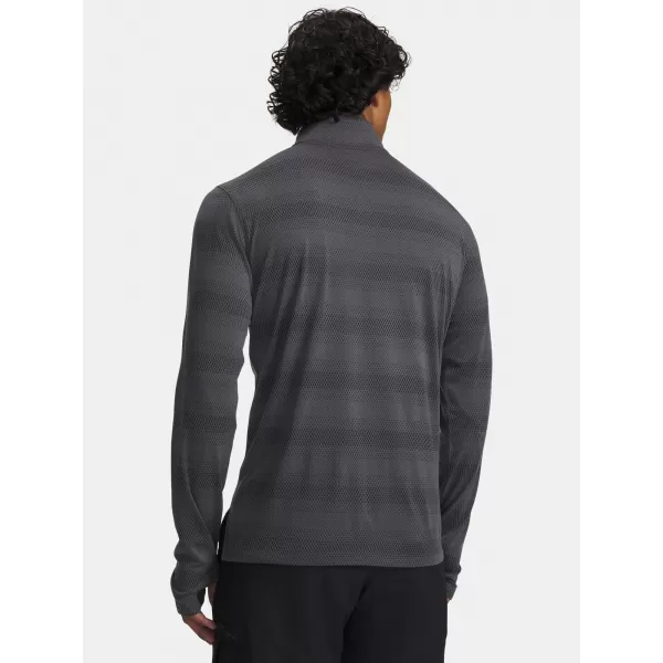  Tricou pentru bărbați UNDER ARMOUR UA VELOCITI 1/4 ZIP 6010887-025 GRI 