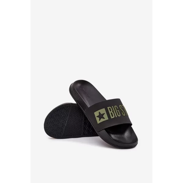  Papuci barbati BIG STAR SS174359 NEGRI Pantofi Big Star 