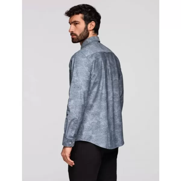  Cămașă pentru bărbați OMBRE K701 GRI 