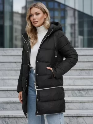 Geaca de dama DSTREET TY5151 NEGRU