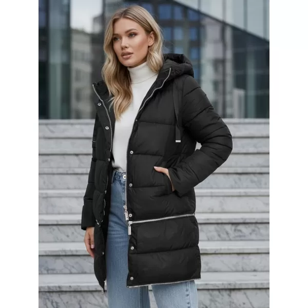  Geaca de dama DSTREET TY5151 NEGRU 