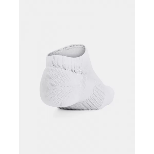  Șosete UNDER ARMOUR UNISEX UA TC NO SHOW (3 PÁRY) 1386313-100 ALB 
