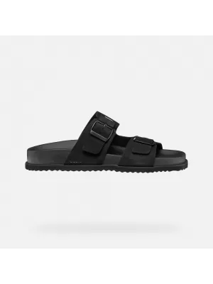 Papuci pentru bărbați GEOX PARNAIBA G014434 NEGRU
