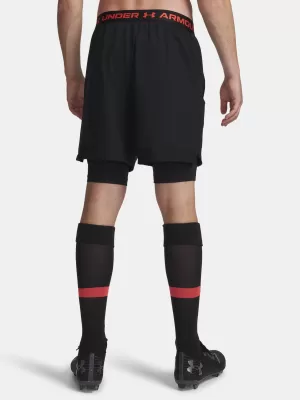 Pantaloni scurți pentru bărbați UNDER ARMOUR VANISH WOVEN 2IN1 STS 1373764-008 NEGRU