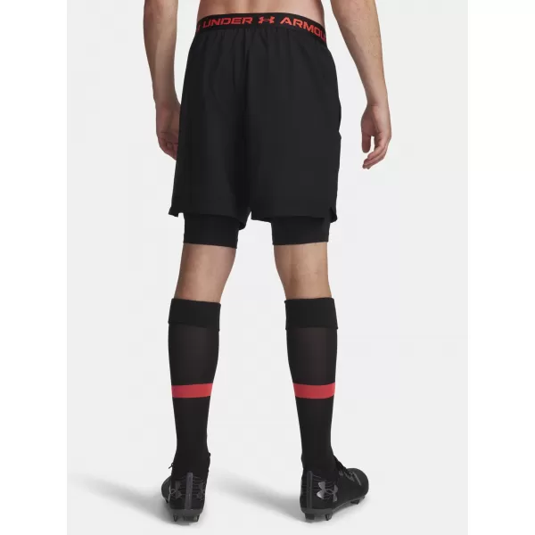  Pantaloni scurți pentru bărbați UNDER ARMOUR VANISH WOVEN 2IN1 STS 1373764-008 NEGRU 