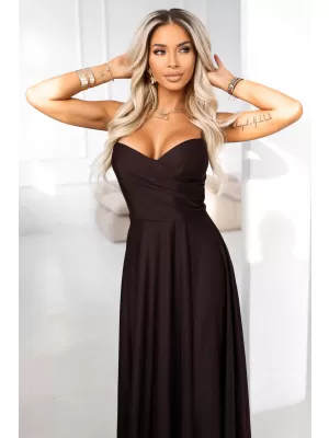 Rochie NUMOCO 646-1 MARO CIOCOLATA