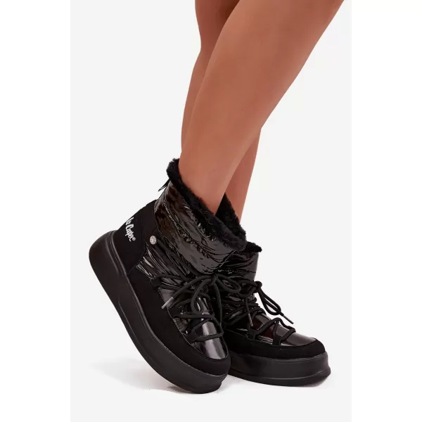  Cizme de iarna dama LEE COOPER LCJ-25-3-3814 NEGRU 