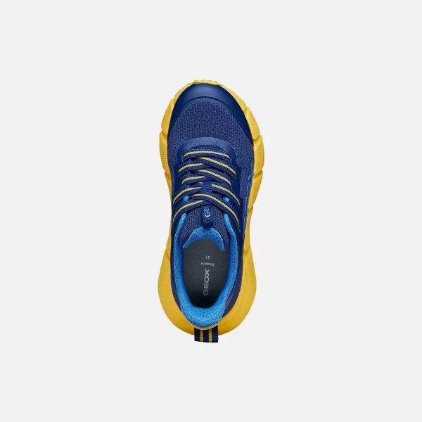  Adidași pentru băieți GEOX FLEXYPER FAST J46N1A0149JC0657 ALBASTRU ÎNCHIS 