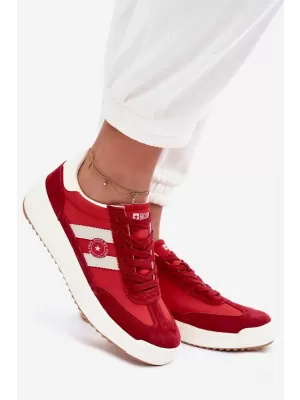 Adidasi de dama BIG STAR TT274158 RED Pantofi Big Star