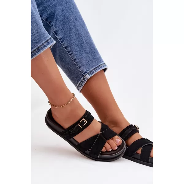  Papuci de damă BOTO SELORINA 41592 NEGRU 