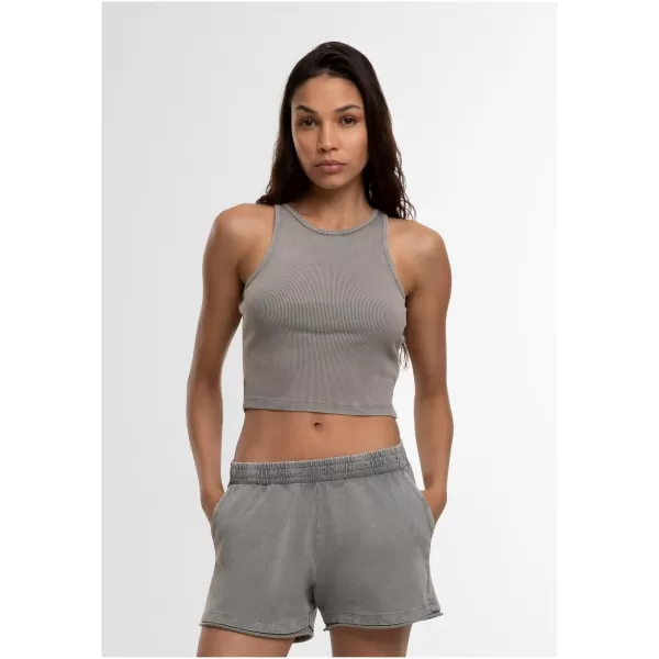  Tricou de damă URBAN CLASSICS TB7482 GRI OȚEL 