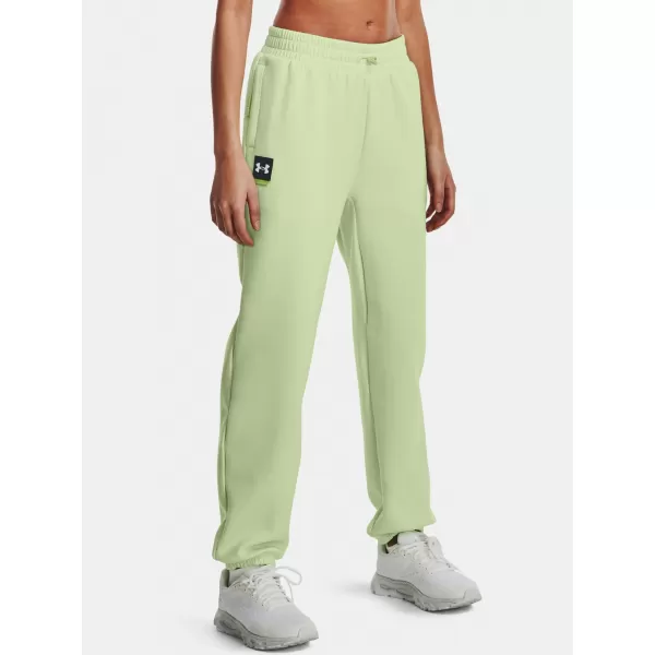  Pantaloni sport de damă UNDER ARMOUR SUMMIT KNIT PANT VERDE 