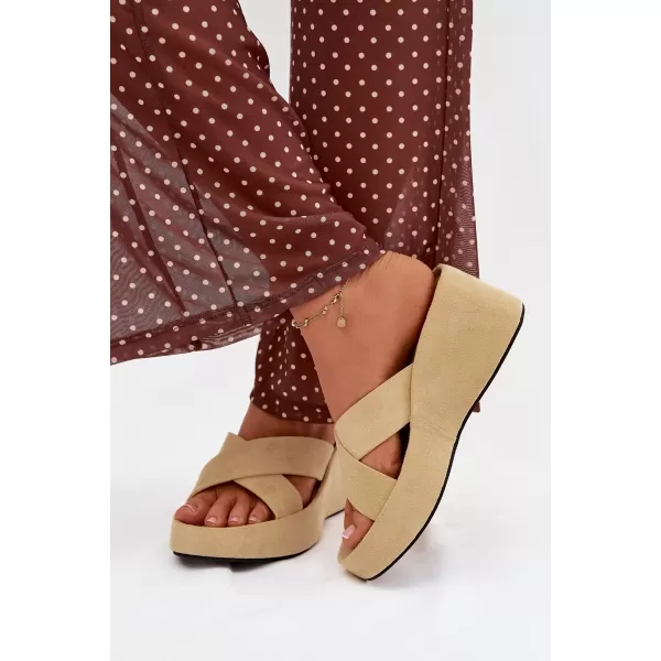  Papuci de damă BOTO CALORINE 41358 GALBEN 
