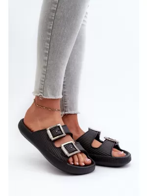Papuci de damă ZAXY LL285088 NEGRU