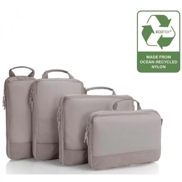  Valiză HEYS Ecotex Compression Packing Cube 4 Pc Set ATMOSFERĂ 
