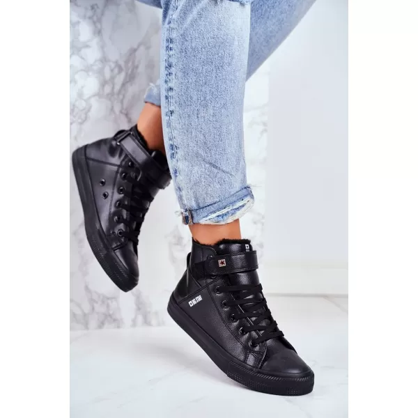  Adidași de damă BIG STAR V274542FW BLACK Pantofi Big Star 