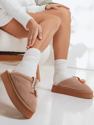 Pantofi de dama DSTREET ZY1302 KAKI