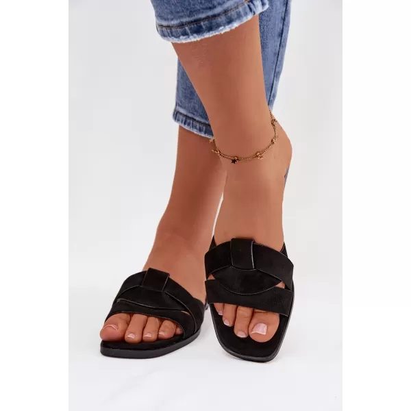  Sandale de dama BOTO FLORANE 41423 NEGRU 