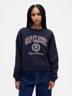 Hanorac de dama GAP LOGO SWEATSHIRT 799272-01 UNIFORMA MARINEI