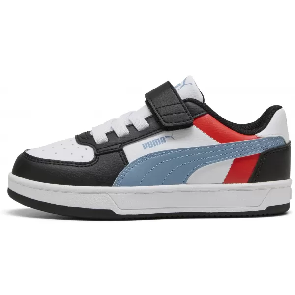  Pantofi pentru copii PUMA CAVEN 2.0 BLOCK AC+ PS 394462-17 PUMA ALB/ALBASTRU RECE/NEGRU 
