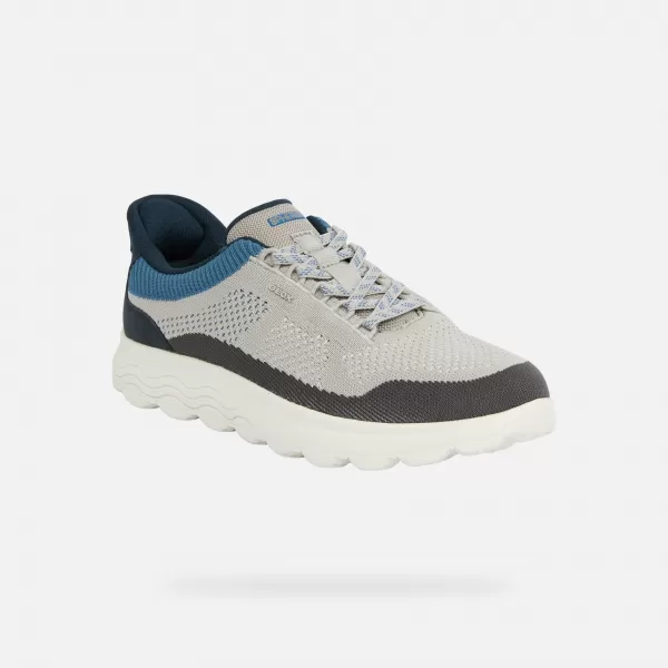  Adidași pentru bărbați GEOX SPHERICA PLUS FAST IN G014664 GRI 