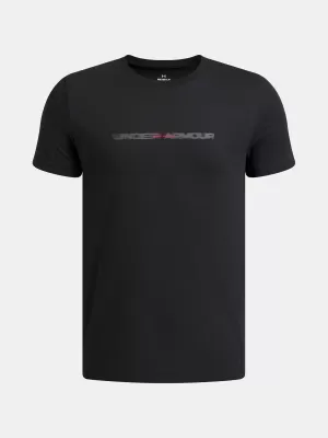 Tricou băieți UNDER ARMOUR UA B WM BLUR SS 6009269-001 NEGRU