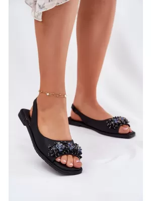 Sandale de dama S.BARSKI KV51-079 NEGRU