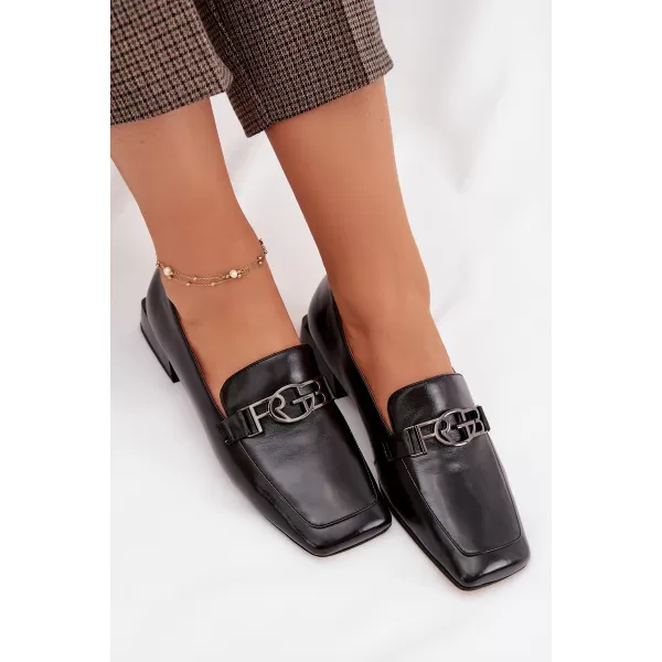  Mocasini de dama D&A CR61-3125 NEGRU 