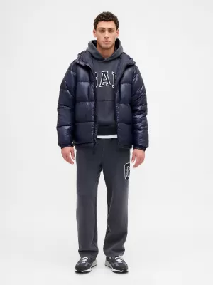 Pantaloni de trening pentru bărbați GAP LOGO SWEATPANTS 853431-00 NOUA MARINA CLASICA