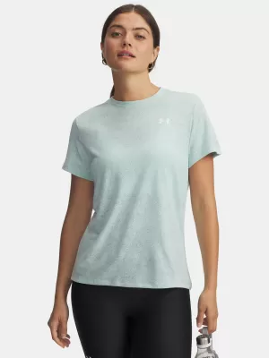 Tricou pentru femei UNDER ARMOUR TECH PIXELATE SSC 6012302-703 VERDE