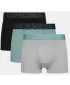 Boxeri pentru bărbați UNDER ARMOUR M UA PERF COTTON 3IN - 3PK ALBASTRU JASP