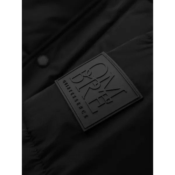  Geaca de iarna pentru barbati OMBRE OM-JALJ-0309 NEGRU 