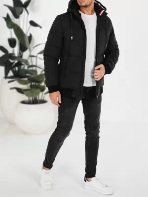 Jachetă pentru bărbați DSTREET TX5087 NEGRU