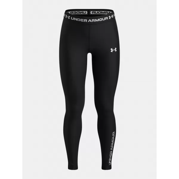  Jambiere pentru fete UNDER ARMOUR HEATGEAR GRAPHIC LEGGING 6012636-001 NEGRU 