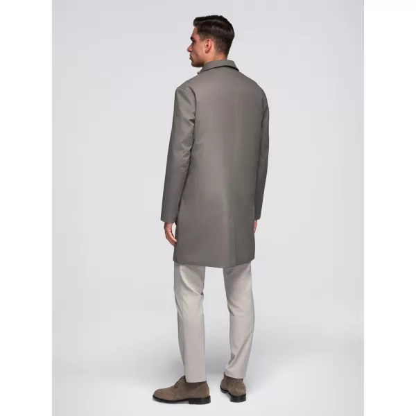  Palton pentru bărbați OMBRE OM-COLC-0139 FRASIN 