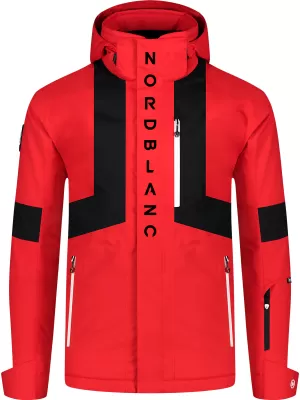 Jachetă de schi pentru bărbați NORDBLANC WILDLIFE NBWJM8295 ROŞU