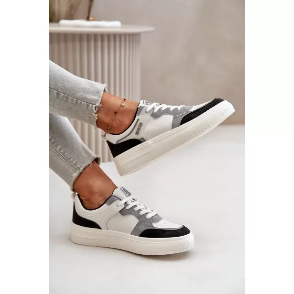  Adidași de damă BIG STAR OO274028 WHITE Pantofi Big Star 