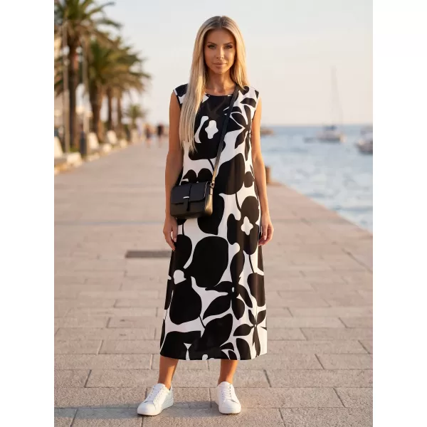  Rochie ALTISPORT HELAINE ALB/NEGRU 
